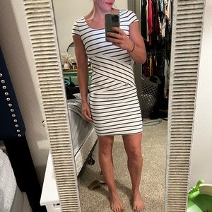 Marc New York - Striped Bodycon Dress